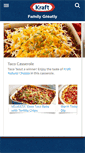 Mobile Screenshot of kraftrecipes.com